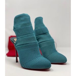 Christian Louboutin Noemi 100mm Maille booties